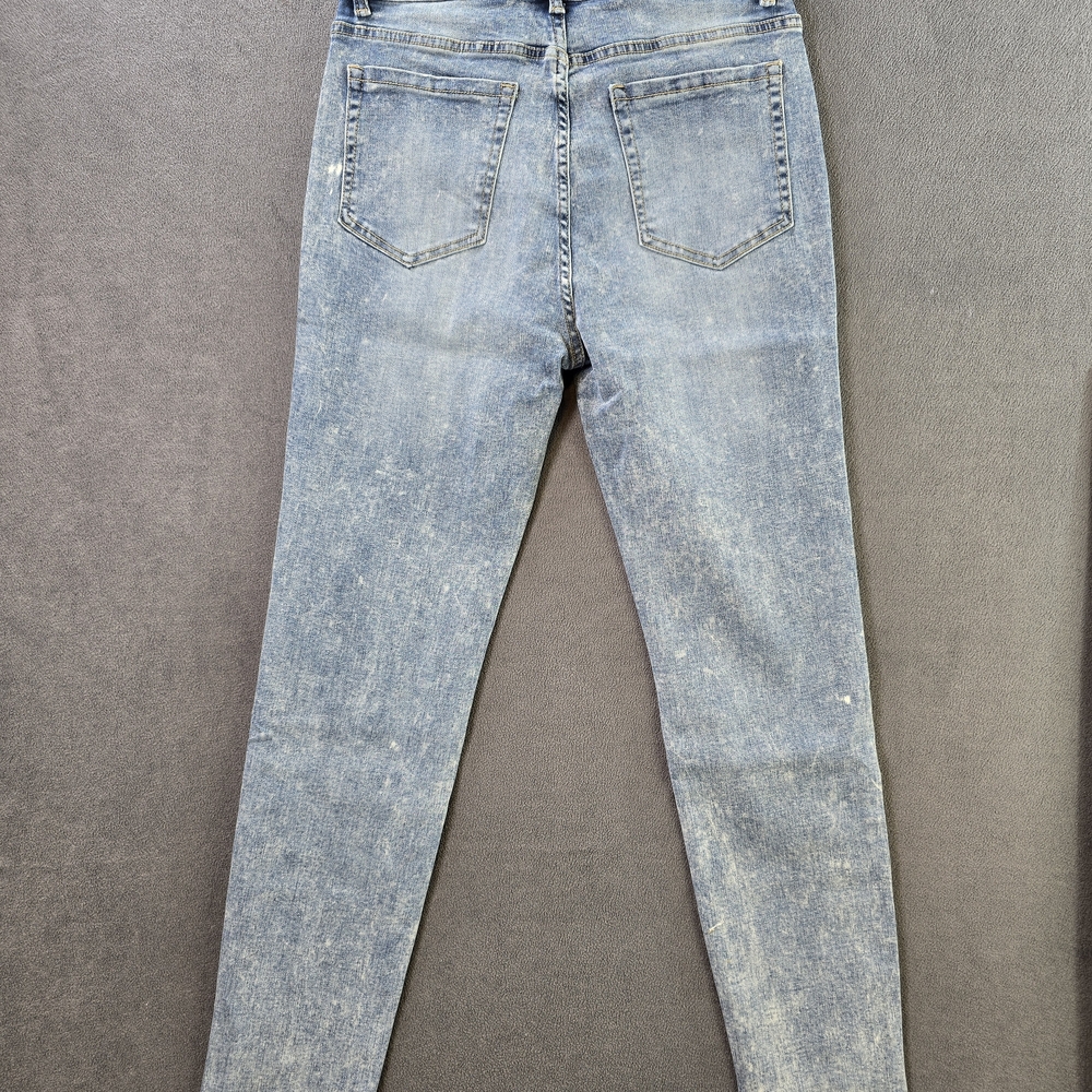 Tractr Faded Blue Ankle Jeans - Picture 12 of 14